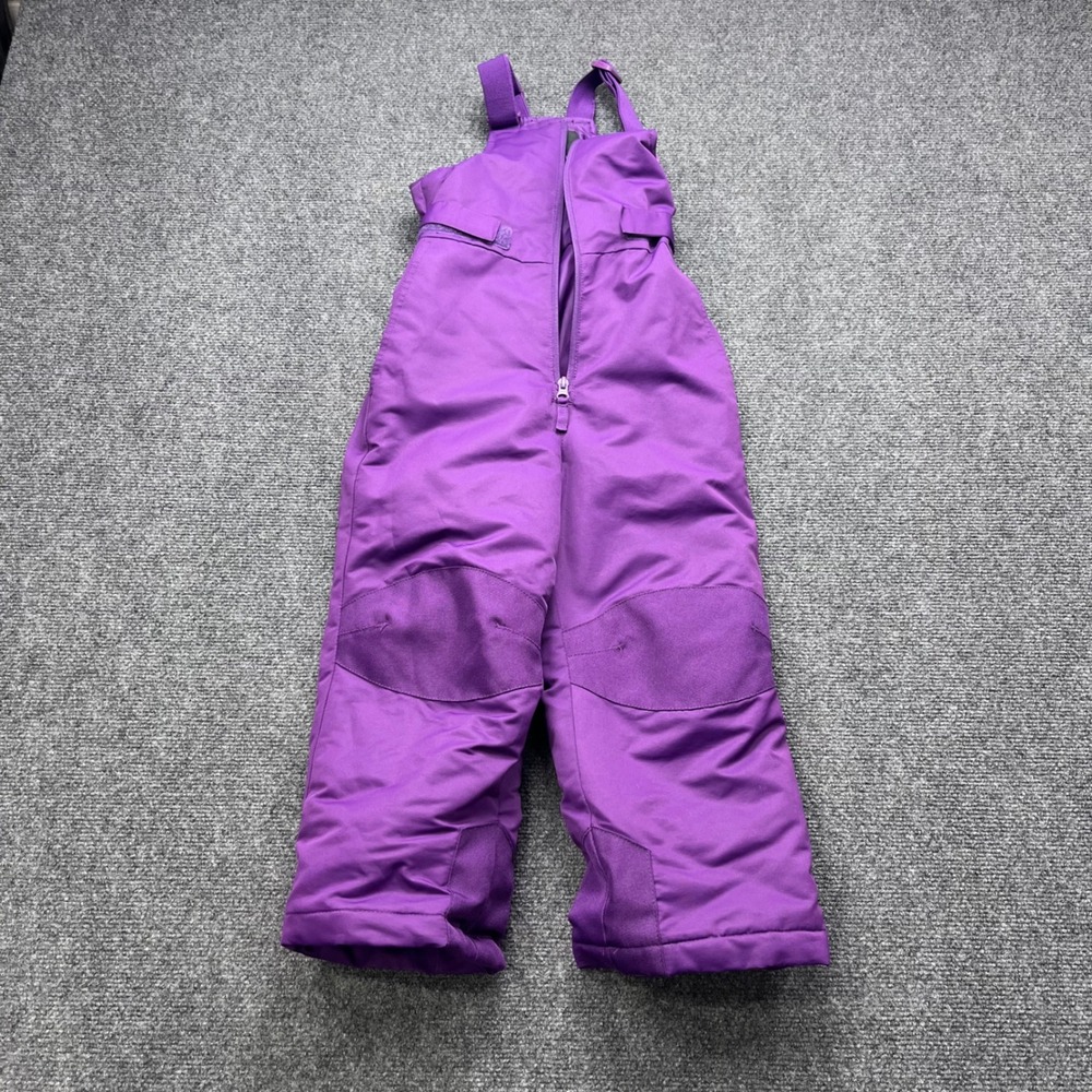 SwissTech Winter Snow Bibs Insulated Waterproof Pretty Purple Ski Pants